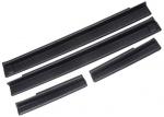Durable Side Car Door Sill Plates Plastic Steel Material For Jeep Wrangler 2007+