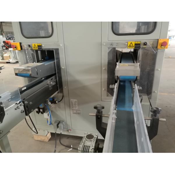 150 Cut / Min Automatic Tissue Log Saw Double Lane Steel Gray