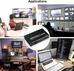 HDMI Matrix 2x2 10.2Gbps 340MHz HDCP 1.4 4K X 2K HDMI Switch Box