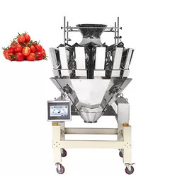 Quality Multi Function Tomato Fruits Weighing And Packing Machine With Multihead for sale