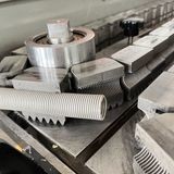 Quality CE Certified Single Wall Corrugated Pipe Machine with 75KG/H Extruder Output and Advanced Control System for sale