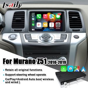 CarPlay interface for Nissan Murano Z51 2010-2019 Maxima GT-R with Linux System