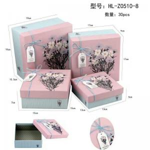 China Lovely Craft Jewelry Packaging Paper Box , Decorative Cardboard Gift Boxes With Lids on sale