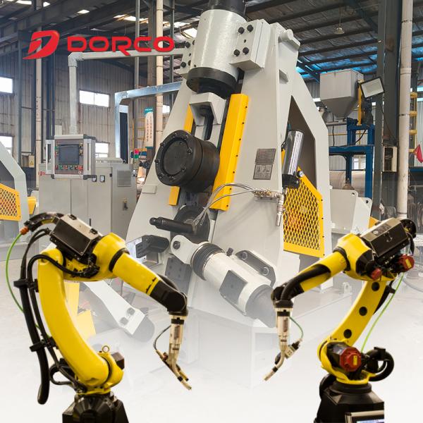 Automated Ring Rolling Machine with Automatic Counting and Detection for