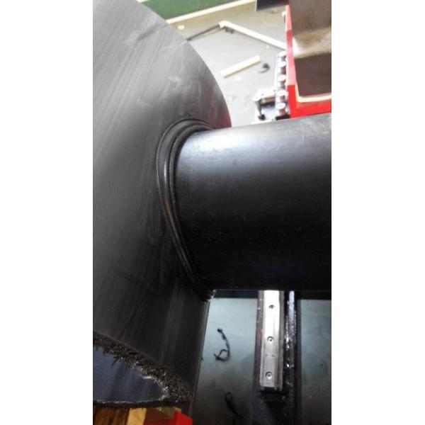 1200mm Workshop Saddle Fusion Machine Making Reducing Plastic Tee