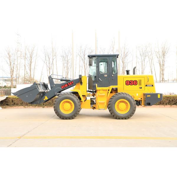 Hydraulic System 3 Ton Wheel Loader With 1.7m³ Bucket Capacity