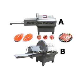 Bacon Meat Processing Equipment Sausage Ham Slicer With Portion Function