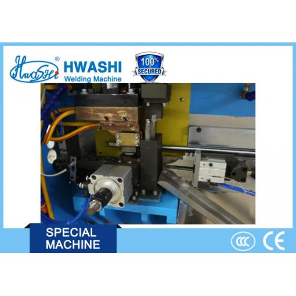 Hwashi Automatic Resistance Spot Welder , Copper Braided Wire Welding Machine