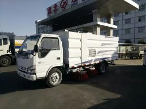 China new best price ISUZU street sweeping vehicle for sale, factory sale cheaper price ISUZU road sweeper truck on sale