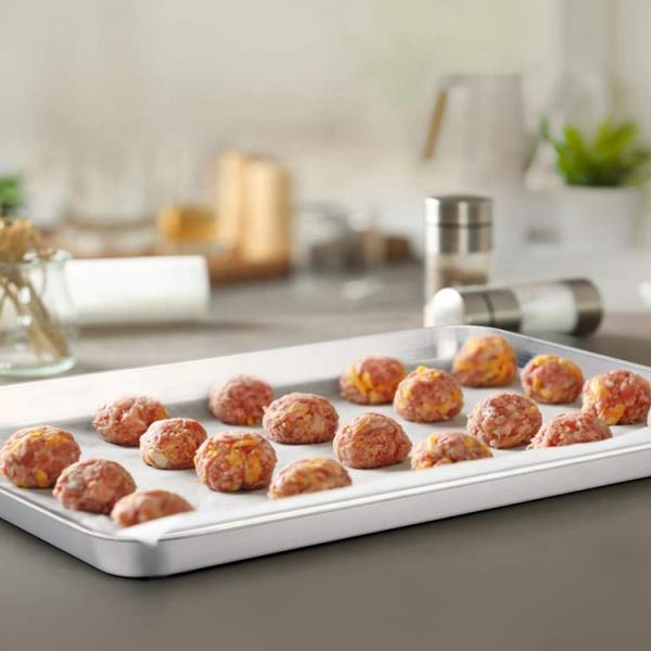 RK Bakeware China Custom Aluminum Baking Sheet Pan , Baking Tray Cookie Bread Pan 18"X26"X1"