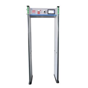 6 Detecting Zones Body Scanner Door Walk Through Metal Detector With Two
