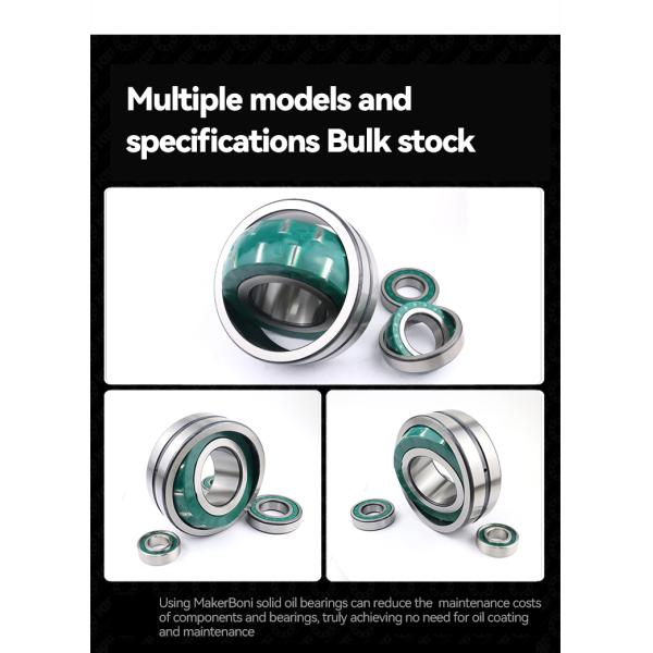 Durable & Reliable Self-aligning Roller Bearings Solid Oil Bearings High Load Capacity Maintenance-free