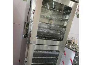  Food Warmer Showcase JUSTA Four Glass Door Movable Food Warmer Cart 10 Racks Manufactures