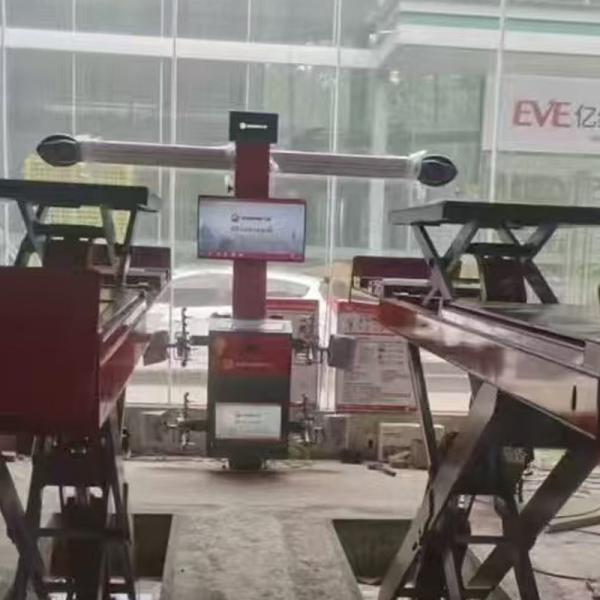 4PCS Camera Computer Control Sunshine wheel alignment machine Multi Language