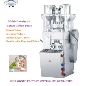Multi-functional Pill Candy Chewable Tablet Compression Machine Round Irregular
