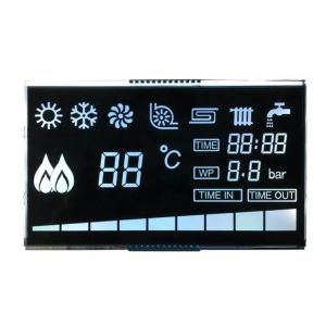 Reflecive 7 Segment Monochrome LCD Screen Module support Customize