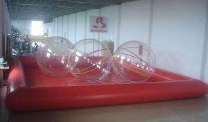  Inflatable Pool / Inflatable Water Ball Pool For Rental Business Manufactures