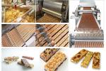 Stainless Steel Cereal Bar Production Line For Muesli Making 300-400kg/Hr