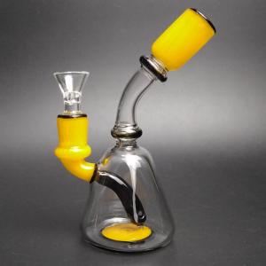  Small Cute Glass Water Piece Tobacco Glass Bongs / Party Bong With 14mm Male Manufactures