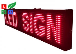  Waterproof LED Shop Display P10mm Led Moving Message Display Board Manufactures