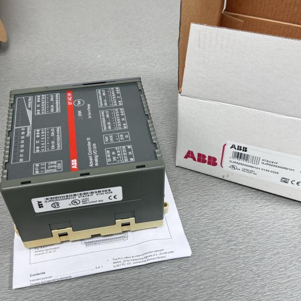 ABB 07AC91 GJR5252300R0101 Analog Module