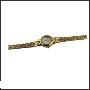  Waterproof Quartz Gold Watches For Women , Copper Band Ladies Luxury Watches Manufactures