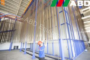  vertical powder Coating line for aluminum profile Manufactures