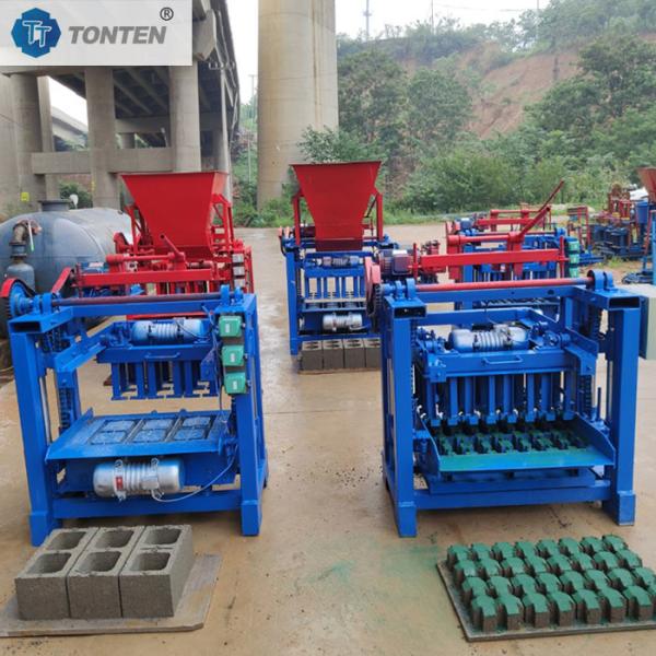 Cement Concrete Block Diesel Brick Making Machine Brick Paver Machine