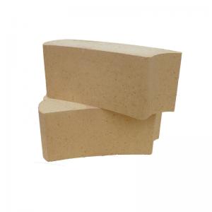  Refractory Curved Fire Brick Customized Size Corrosion Resistance Manufactures