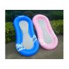Blue Commercial Inflatable Water Toys Swim Floating Bed Size 170cm x 80cm for sale