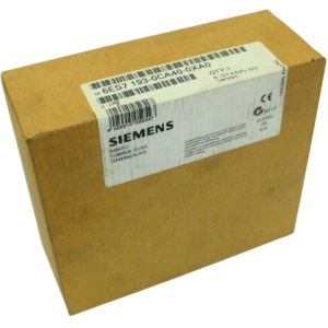  SIEMENS 6ES7193-0CA40-0XA0 SIMATIC DP, TERMINAL BLOCK TB3-4/DC (ET 200B) FOR DIGITAL ELECTR. SUBMODULES WITH 4-WIRE SPRING TERMINALS,W=160MM Manufactures