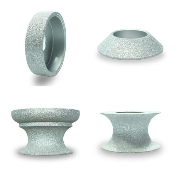 Silver Profile Diamond Grinding Wheel For Angle Grinder 75mm
