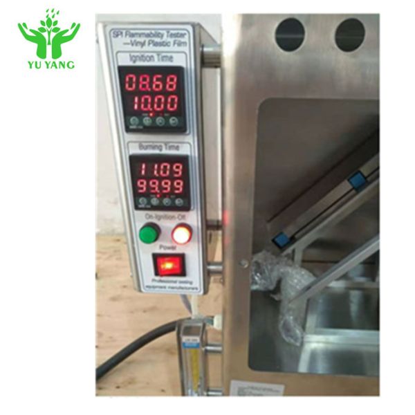 16 CFR Part 1611 SPI Flammability Testing Equipment Electronic Fire Testing Machine