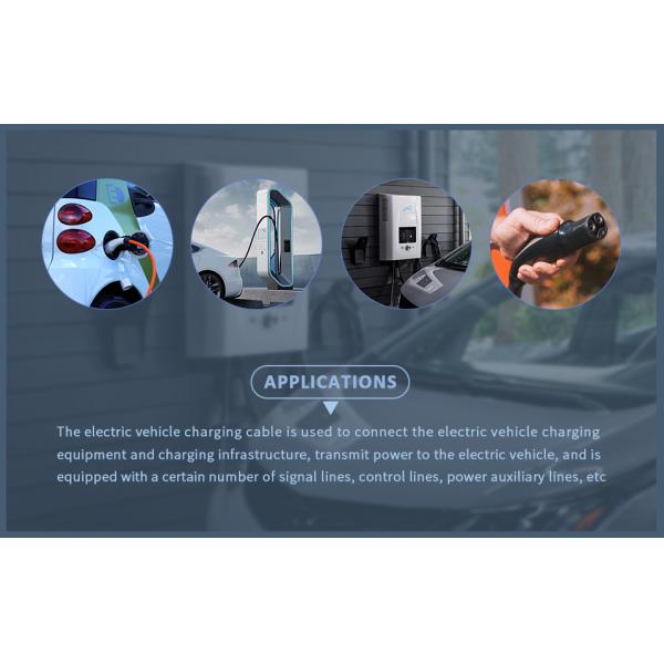 Customizable Insulation EV Charging Cable with Wide Temperature Range and Multiple Certifications for Industrial Use