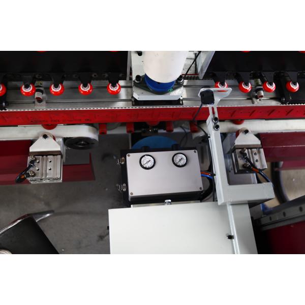 Vertical Double Glazing Glass Machine With Four Axis Servo Control System