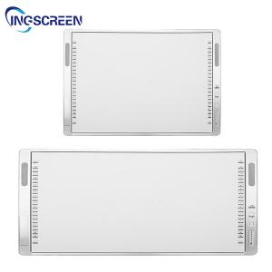  16:9 Dual System All In One Interactive Whiteboard Smart Electronic Board With Dual Speaker Manufactures