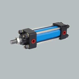  Tie Rod Customized Hydraulic Cylinder High Precision With Stable Cushioning Performance Manufactures
