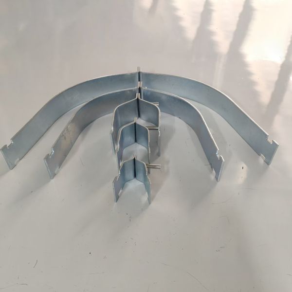 Cable Management P Type Pipe Clamp Rigid Type Galvanization