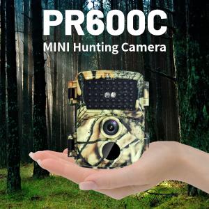  PR600C Mini Hunting Camera IP54 HD 32GB 34pcs 940nm  Motion Activated Hunting Camera Manufactures