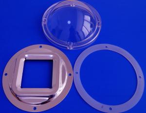  120Mm Diameter Pc 100w High Bay Led Light Lens With Reflector / Silicon Gasket Manufactures