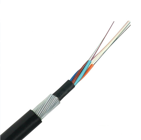 Strength Member Direct Burial 4 / 8 / 48 Core Outdoor Fiber Optic Cable