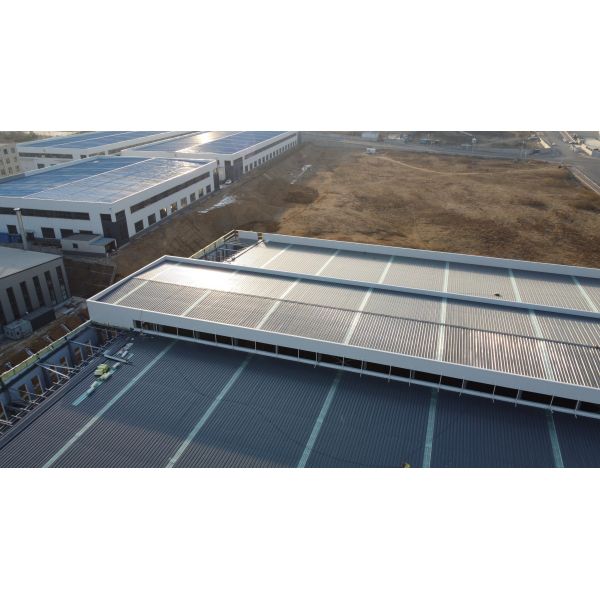 Custom Span & Eave Height Prefab Steel Structure Factory Workshop Construction
