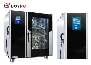  Stainless Steel 6 Trays Combi Oven With Boiler Electric LCD Version can storage 88 88 menus Manufactures
