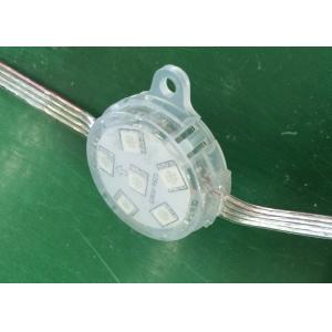 DC 24V IP67 Programming RGB LED Pixel Module For LED Lighting Signboard