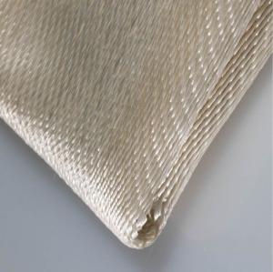 China Heat Treatment Texturized Fiberglass Cloth Fabrics HT1700 For Welding on sale