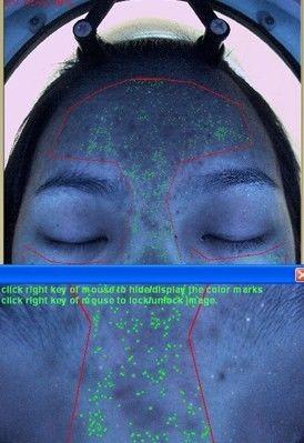 Quality RGB Moisture Skin Analyzer Machine , Moisture Analysis with 3D Function for sale