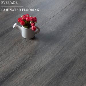  Hdf German Technology 12mm Class 33 High Gloss Wood Laminate Flooring for Living Room Manufactures
