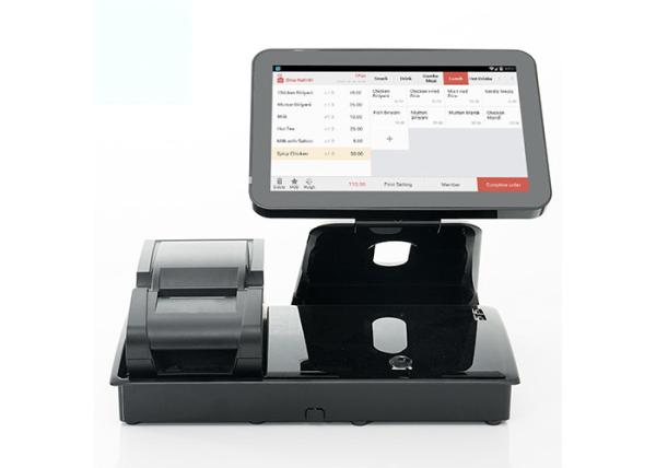 Quality Android Tablet Cash Register System , Windows PC Tablet POS With Software Support WIFI for sale