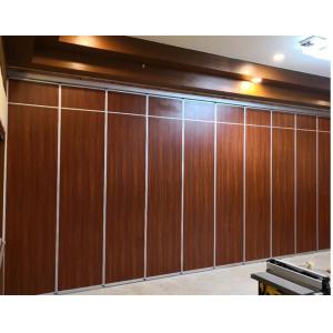 Partition Office Folding Movable Partitions For Hotel MDF With Melamine