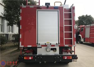  Light Duty 2000L Water Tanker Fire Truck with Double Row Cab Five Seats Manufactures